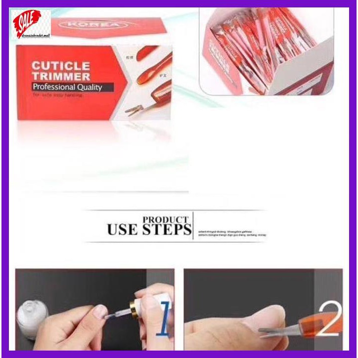 

MANIPEDI- CUTICLE TRIMMER / GUNTING CUTICULA MANI PEDI -ASIII.