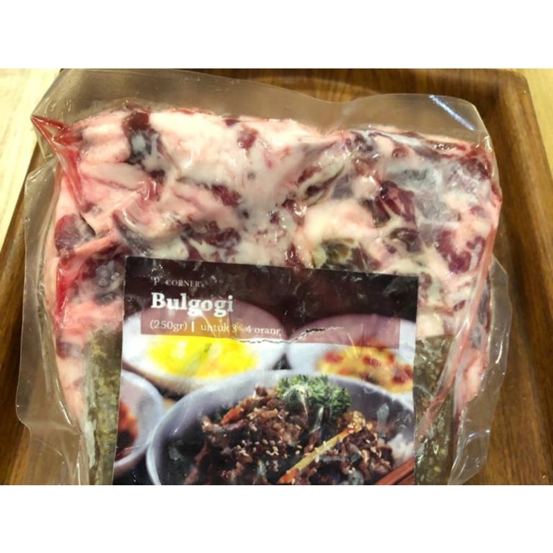 

Bulgogi Frozen 350 grm