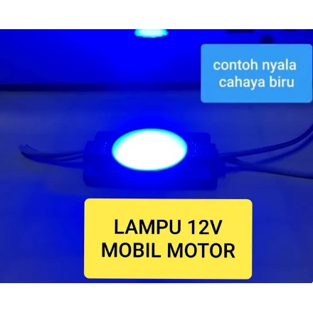 Lampu LED Cop Plasma DRL bulat variasi kabin cabin Mobil Motor