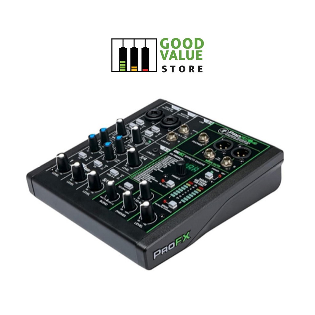Jual Mixer Mackie Pro FX6 Version 3 with Effect dan Sound card | Shopee