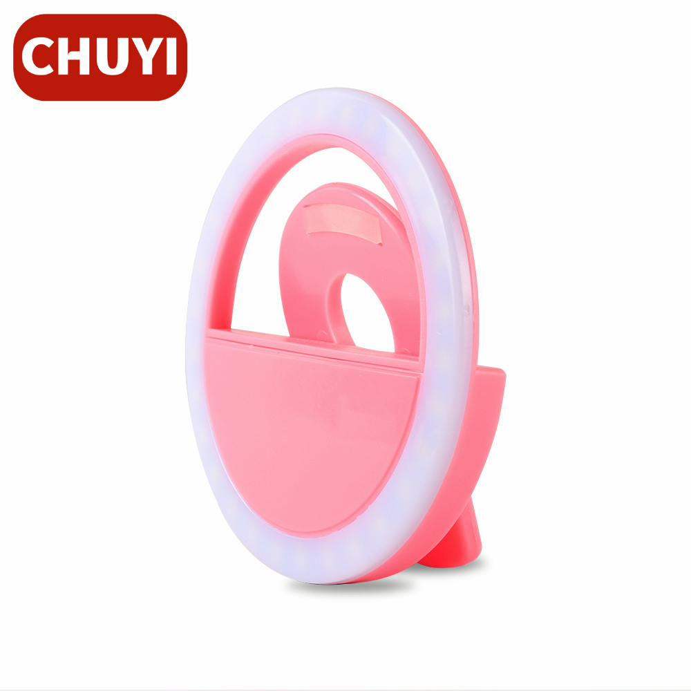 Rechargeable Mini Led Mobile Phone Photo Fill Light For Night Fill Light Self Fill Light Shooting