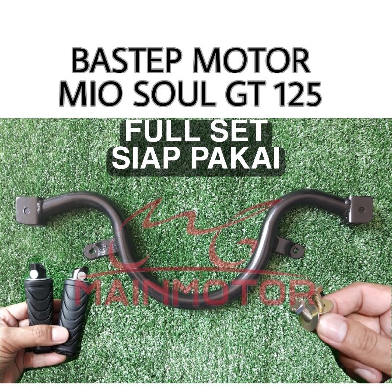 BASTEP DEPAN MIO SOUL GT 125 FOOTSTEP PIJAKAN KAKI FULLSET