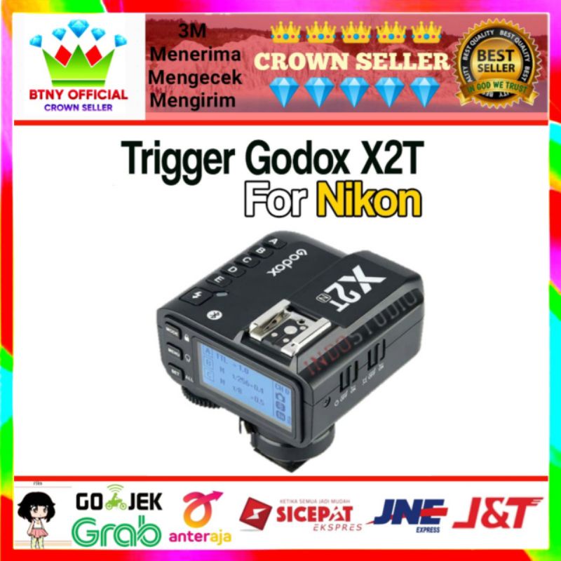 Trigger Godox X2T for Nikon Wireless Trigger Godox TTL