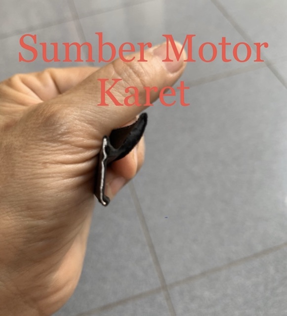 Bahan Karet Pelipit Luar Corolla Twincam Gread dll