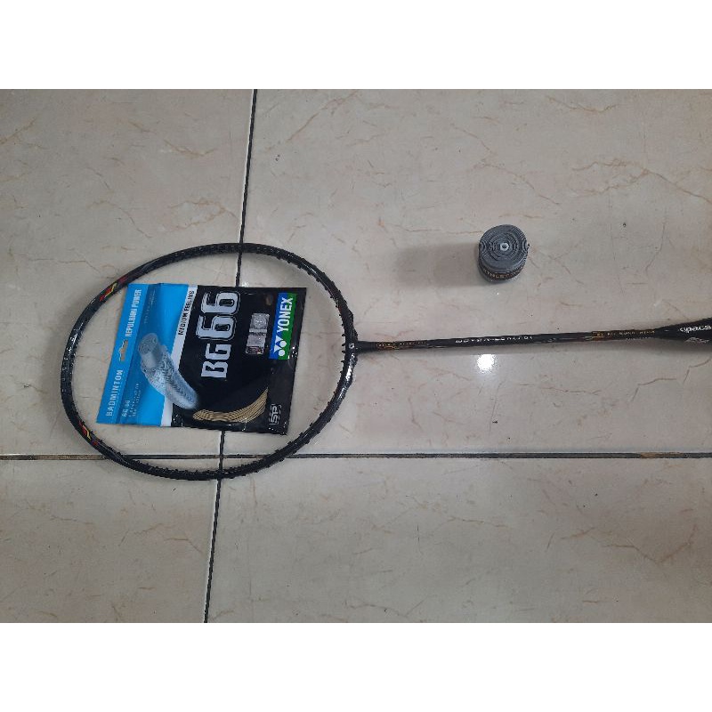 Raket Badminton 38 Lbs APACS WOVEN CONTROL ORIGINAL