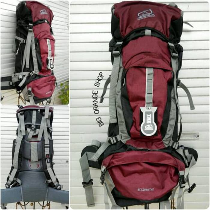 HOT SALE TAS GUNUNG MURAH CARRIER SHIOUXU002FSIOUX 80L NEW DESIGN (BUKAN DEUTER) TERMURAH