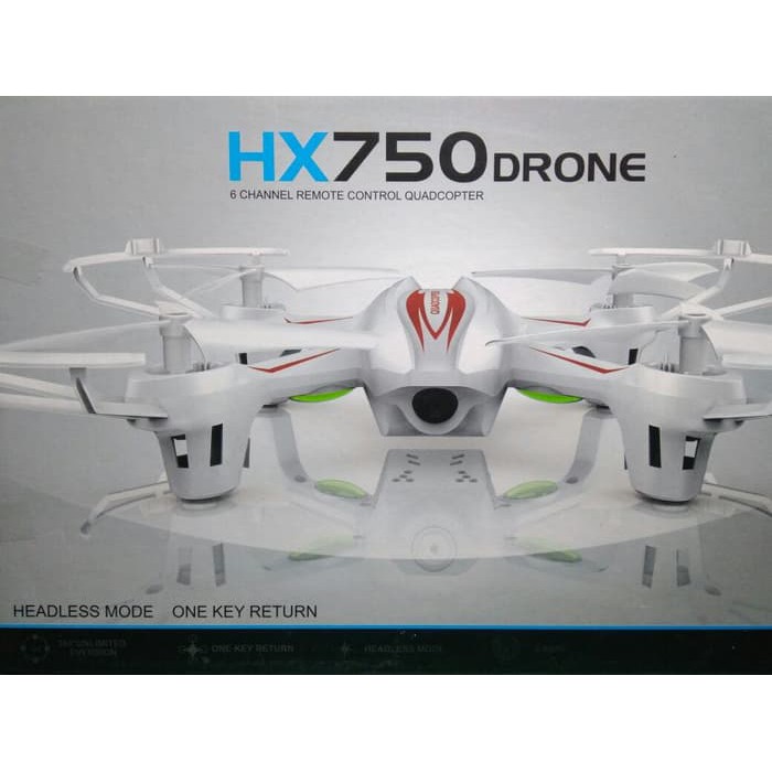 Helikopter Rc - Drone Minion - Box Drone Mini Rc Drone Hx750 / Hx-750 / Hx 750 6Ch Headless Mode One
