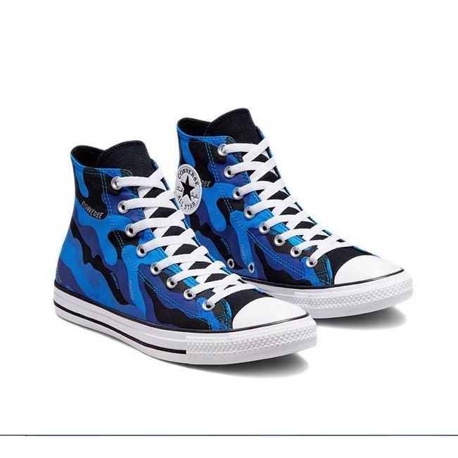 Converse Chuck Taylor All Star Hybrid Reflective Camo Wordmark Blue