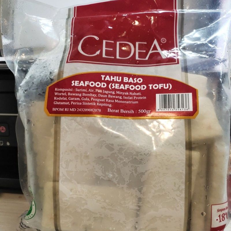 

Cedea Tahu Baso Seafood / seafood tofu