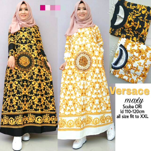  Gamis  Versace  Gambar Islami