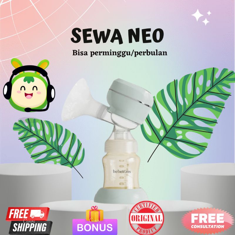 Sewa PompaAsi Bebetons Neo Rechargeable