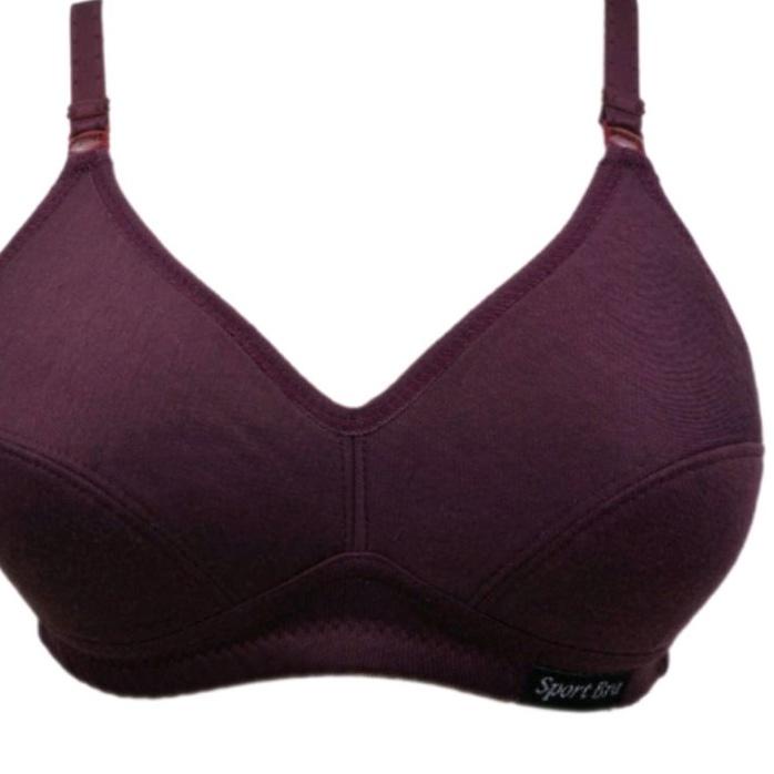 BH Sport Bra JUMBO BH Jumbo 46 44 Tanpa Kawat Kait 3 ✔