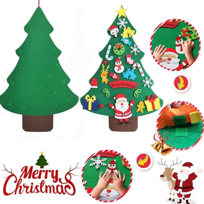 

Dekorasi Pohon Natal Diy Bahan Felt Untuk Anak Pn43625