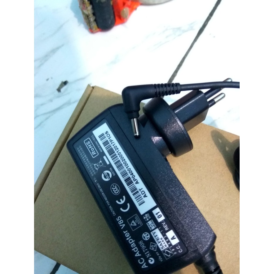 Original Adaptor Charger Acer 12v 2a for Acer One 14 L1410 Jeck Besar Connector : 3.5mm*1.35mm