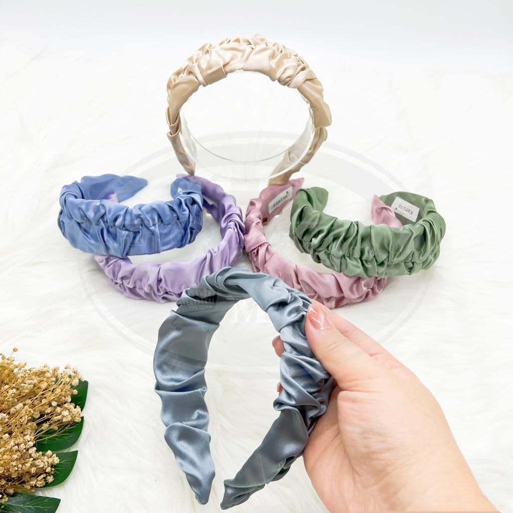 [PREMIUM] SCRUNCHIE KOREAN HEADBAND / BANDO NAGITA KOREA IMPORT