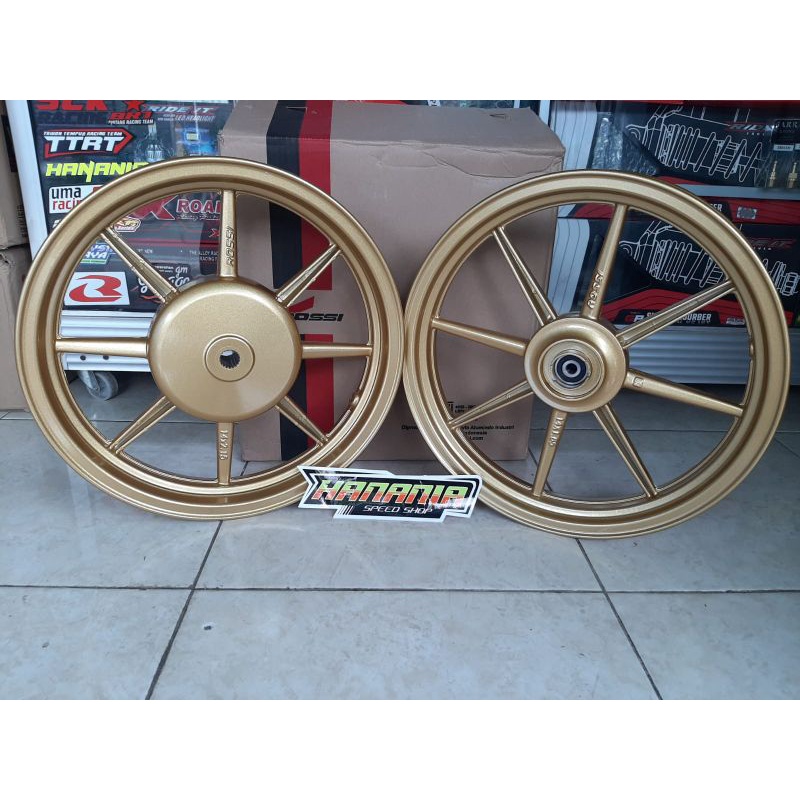 Velg Pelek Vrossi Palang 8 mio sporty gold murah