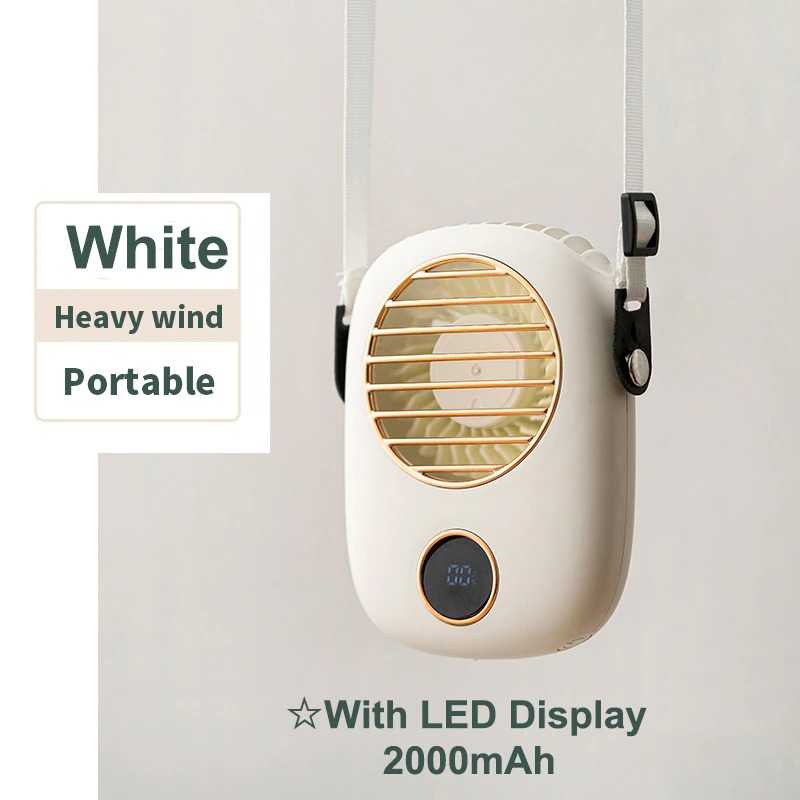 

CATLION Kipas Angin Portable Model Kalung Leher Neck Fan 2000mAh - F9
