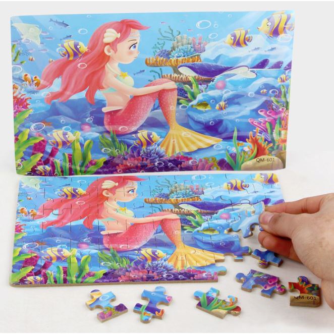 TweedyToys - Jigsaw Puzzle Kaleng 60 Pcs / Puzzle 60 Keping Baru