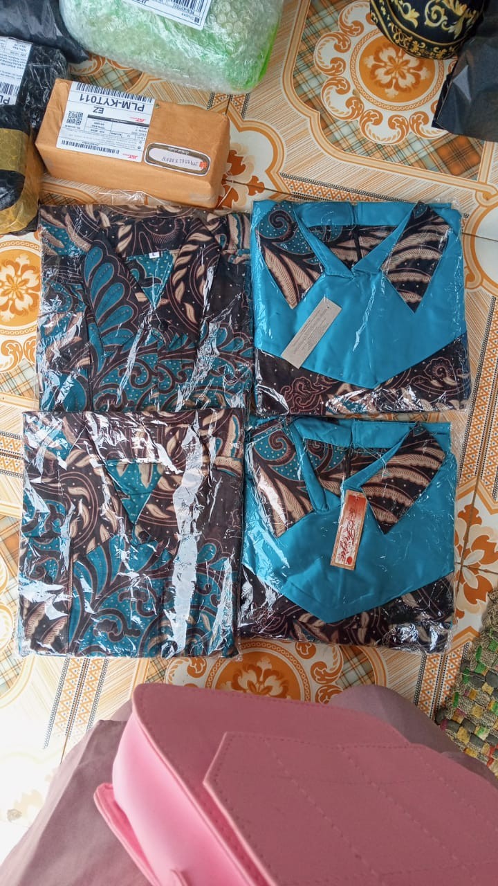 Shopashop Solo Batik Family Couple Gamis Payung Vanda Gamis & Kemeja Panjang Fandita