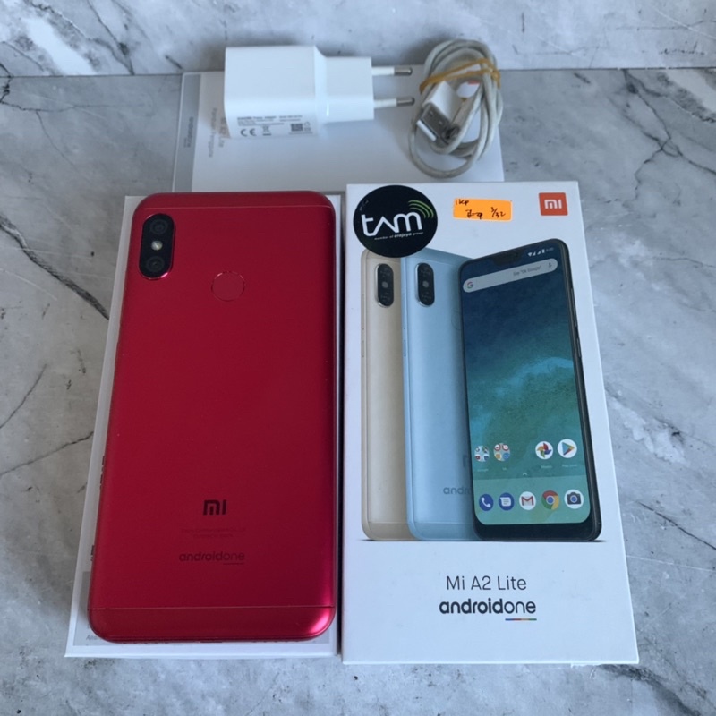 Xiaomi Mi A2 Lite ram 3GB 32GB Red Bekas - Fullset Resmi - second