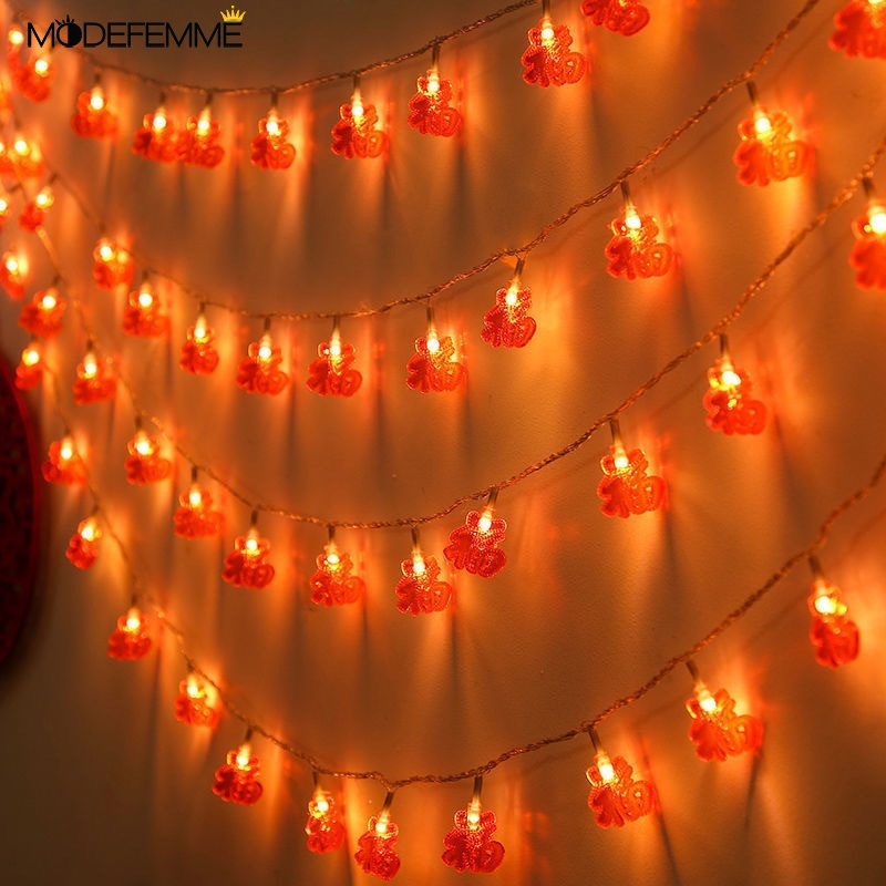 [ 1.5M Led spring festival light string Decoration for  Home Wedding Chinese New Year party scene arrangement ]