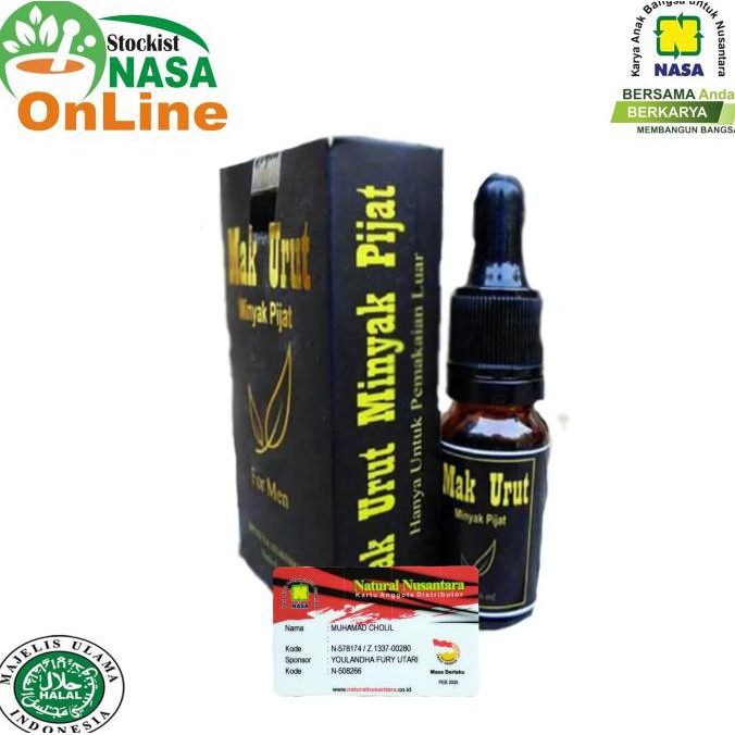 Jual Mak Urut Natural Herbal Original Asli Nasa Stockist Nasa Online