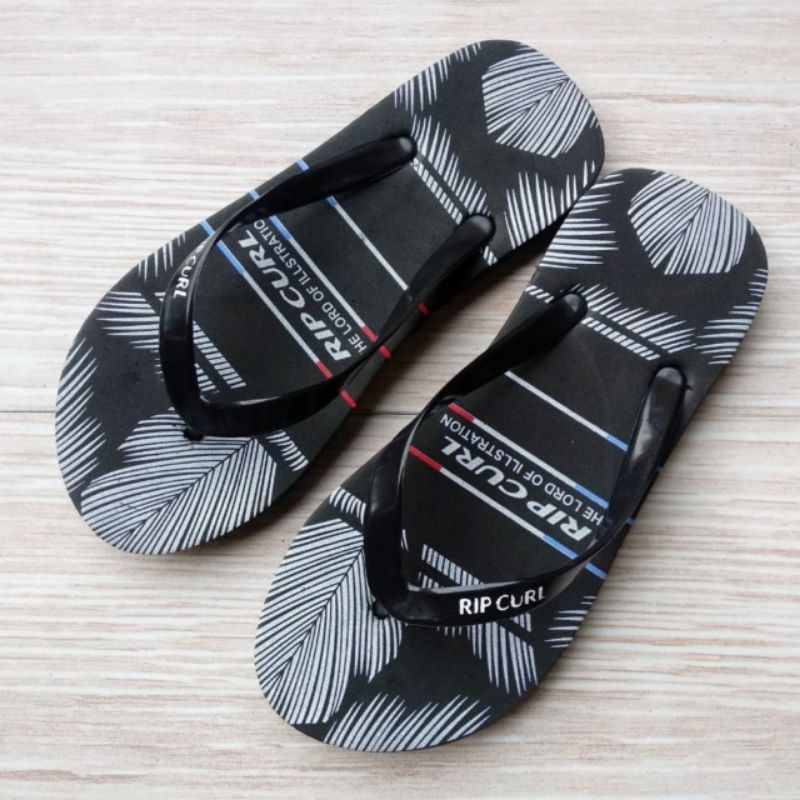 Sandal Jepit Pria RC daun | Sandal Distro Surfing Casual | Sendal Jepit cowo Rifcurl ( DISTRO 05)