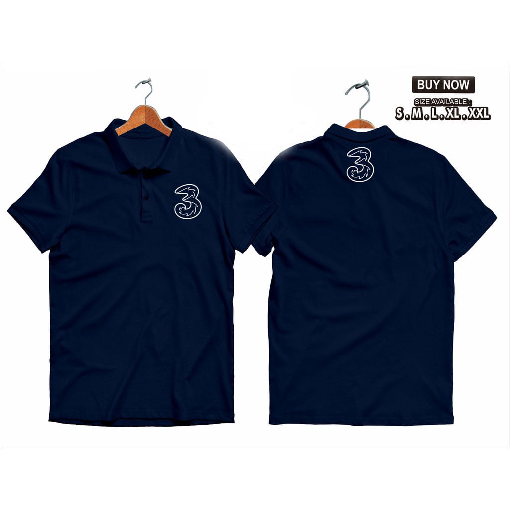 poloshirt tri provider / kaos kerah provider 3 premium