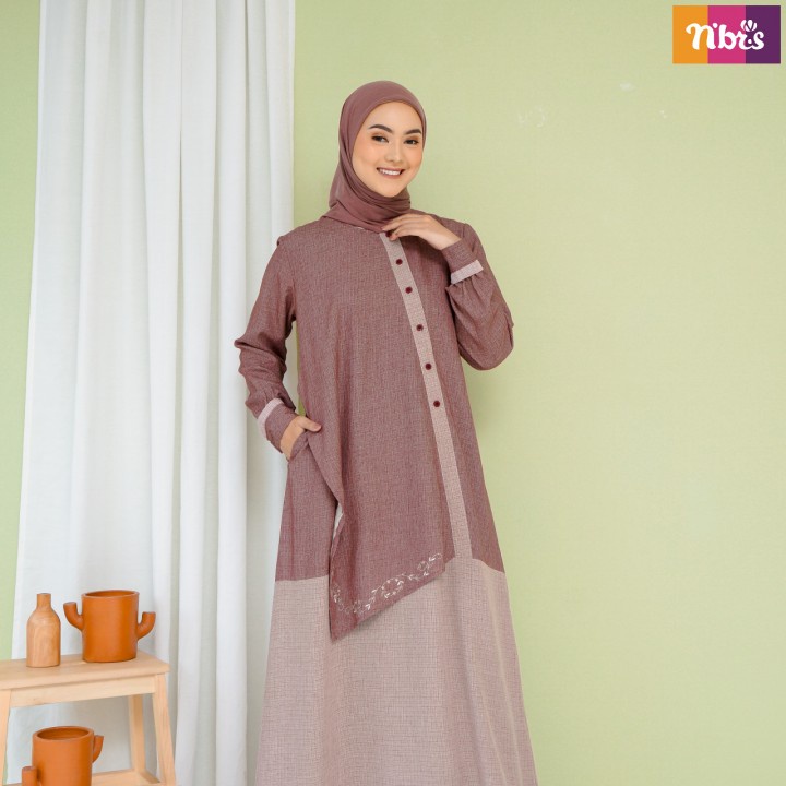 GAMIS SYARI NB B38 • NIBRAS ORIGINAL