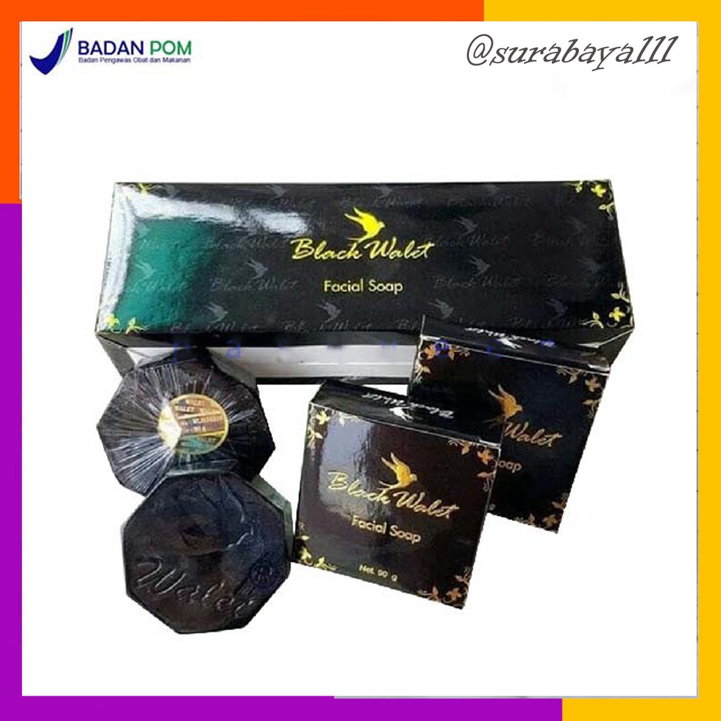 SABUN BLACK WALET ORIGINAL BPOM / SABUN MANDI