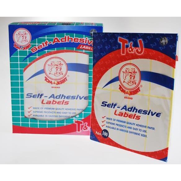 

TOM AND JERRY LABEL PAPER (PER PACK - SMALL PACK) KODE 666