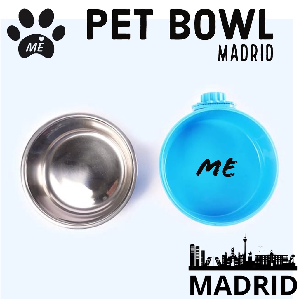 Hanging Bowl &quot;MADRID LARGE&quot; Tempat Makan Minum Hewan