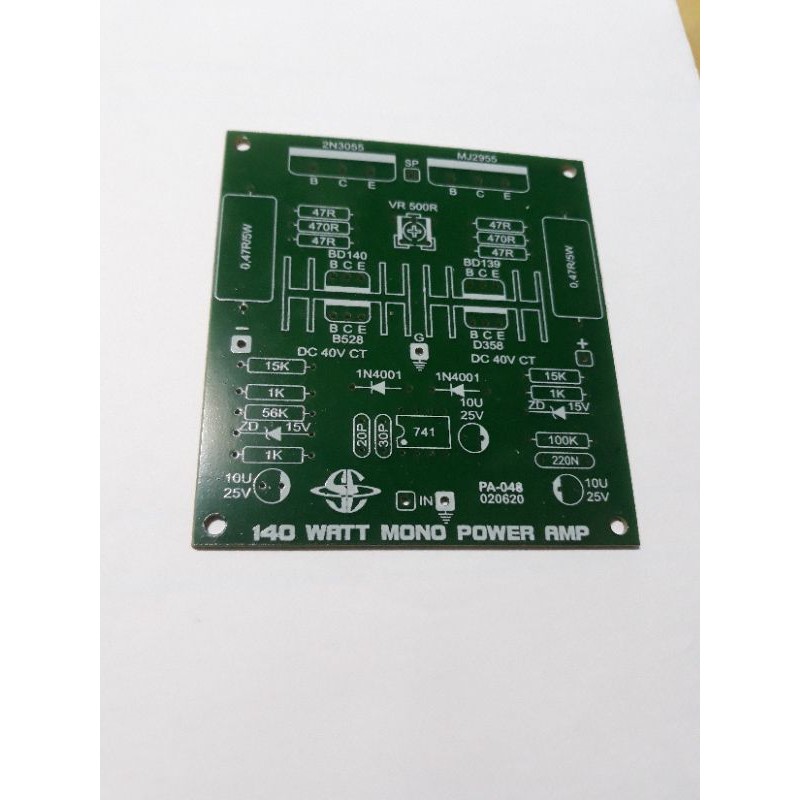 Pcb 140 watt mono Amplifier
