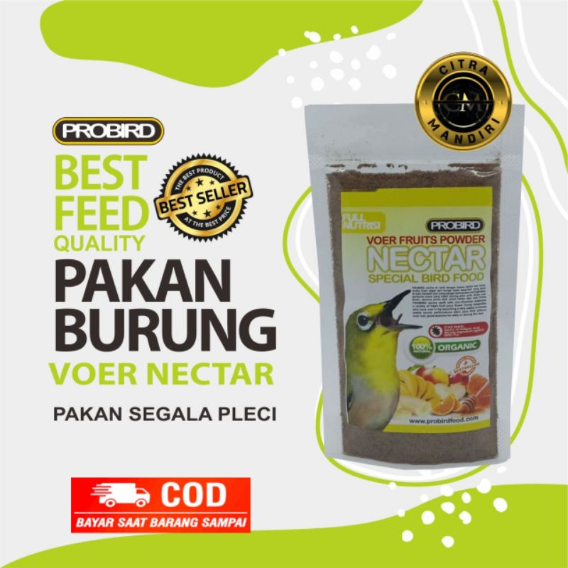 VOER NECTAR PAKAN BURUNG PLECI