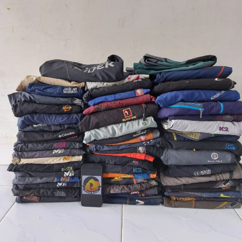 borongan celana outdoor hiking 50 pasang