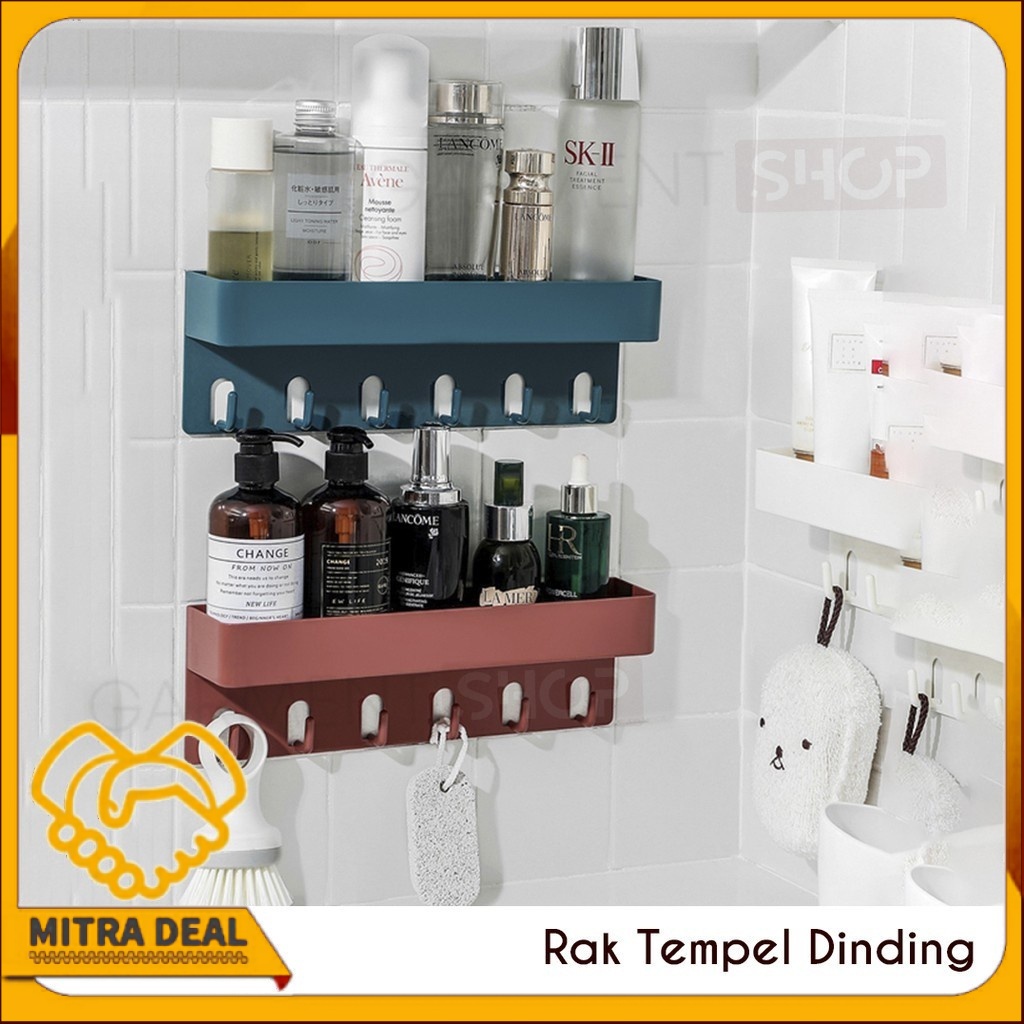 [COD] Rak Gantung Kamar Mandi Tempat Sabun Rak Bumbu Dapur Gantungan Serbaguna