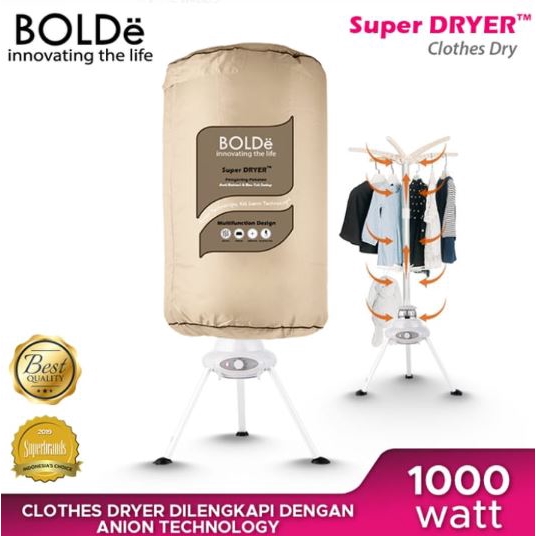 Bolde Super Dryer Pengering Baju Cepat Kering