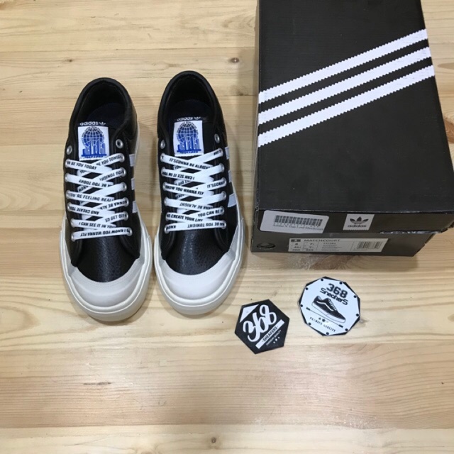 Adidas X Trap Lord Matchcourt Black White