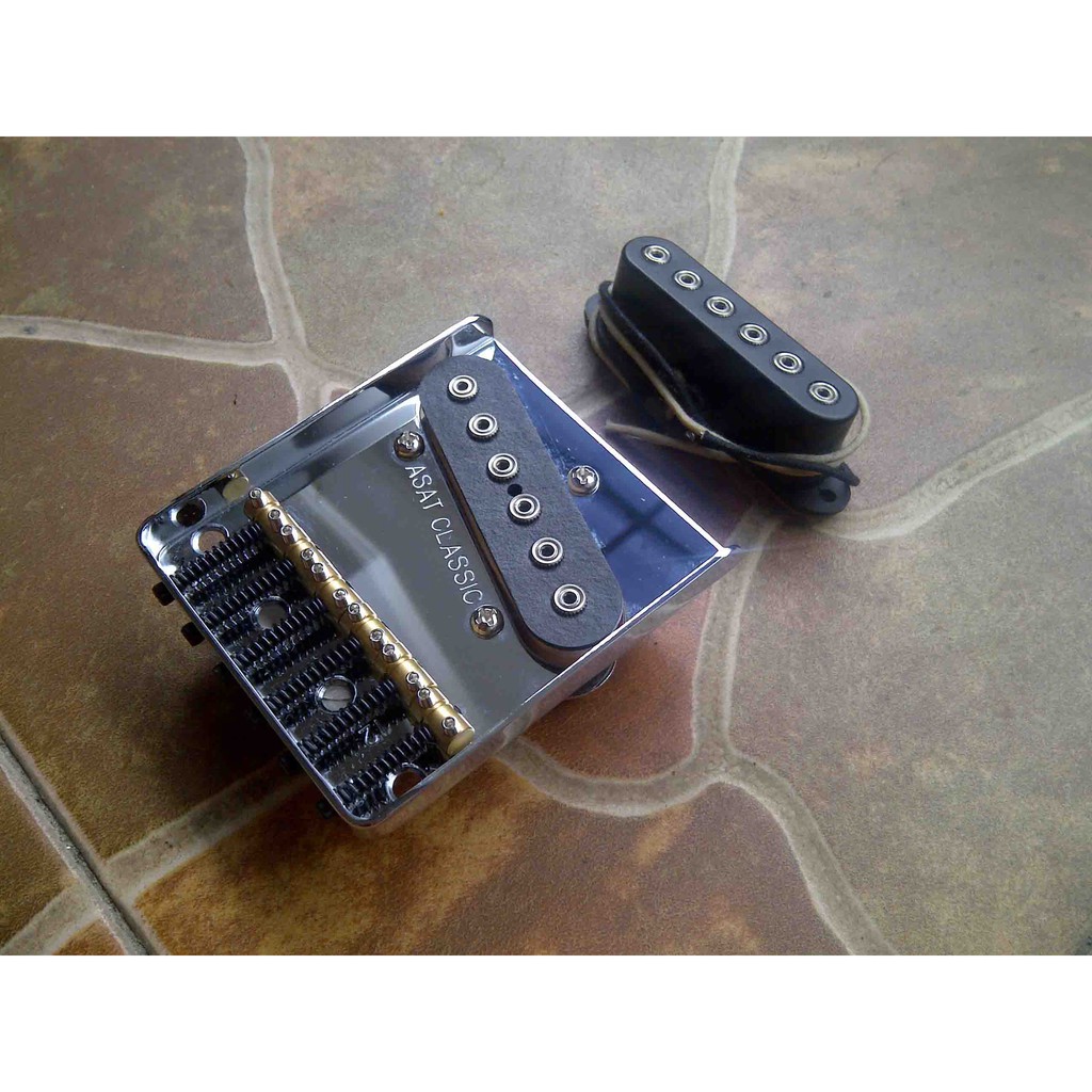 G&L Telecaster Asat Classic Pickup Gitar G & L Tele Set Neck Bridge Guitar Pickups