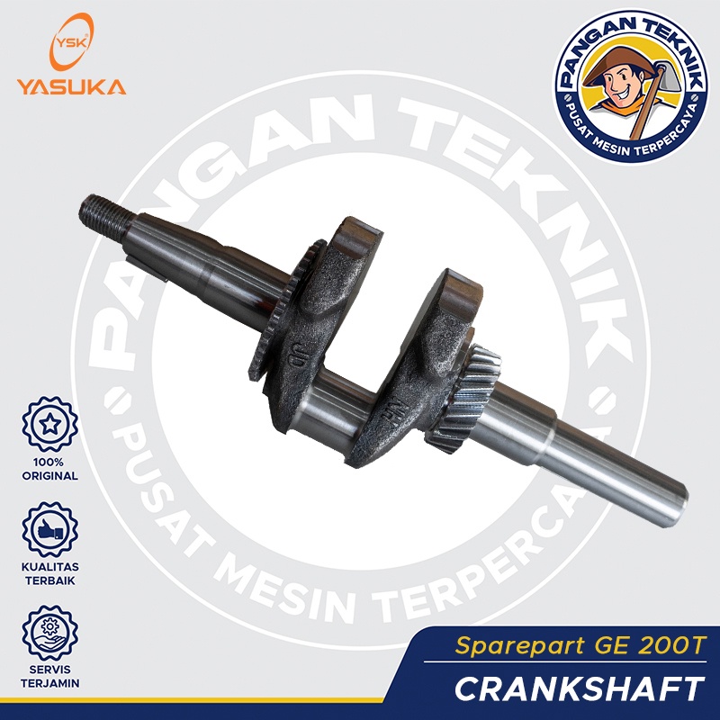 CRANK SHAFT GX 200T GEPENG YASUKA