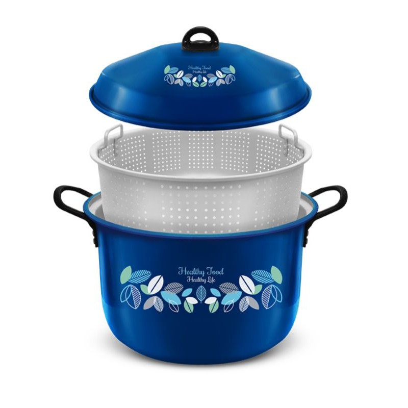 panci serbaguna kukusan steamer 40 cm Maspion mikado Premium / Exclusive 10 liter