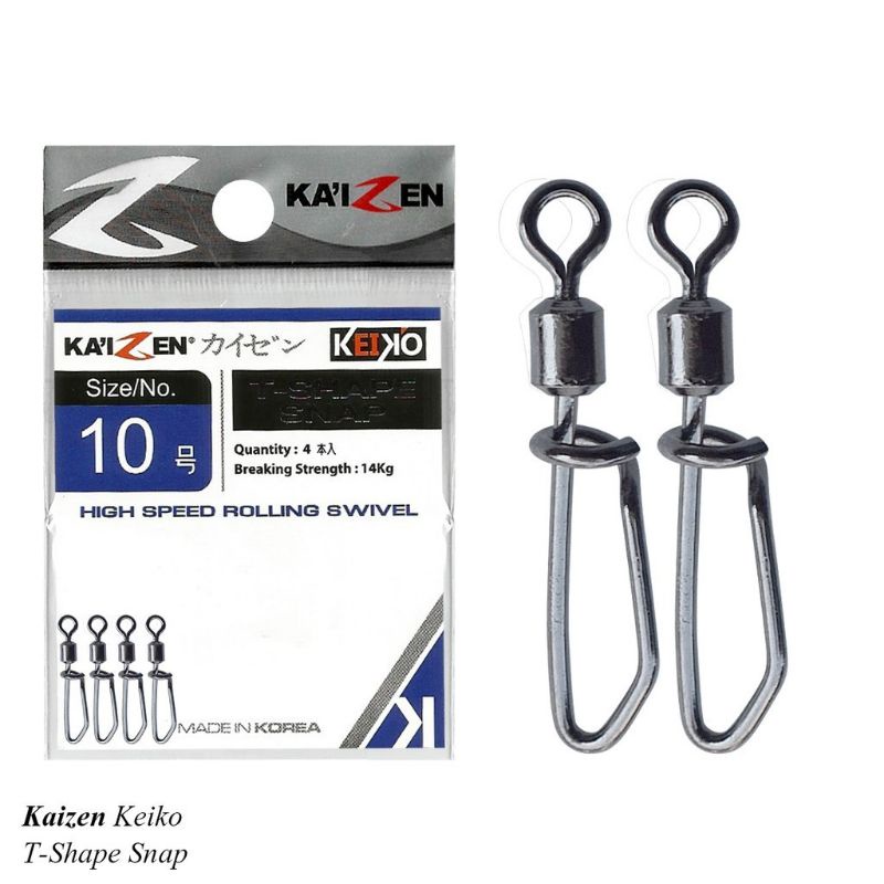 Kaizen Keiko T-SHAPE SNAP | High Speed Rolling Swivel