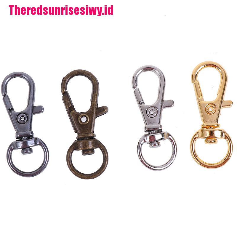 %Home &amp; living%%10Pcs Swivel Trigger Clips Snap Hooks Lobster Clasp Keychain Bag DIY Craft Key