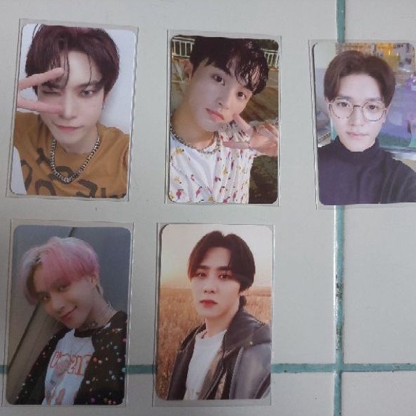 WTS PC DOYOUNG UNIVERSE,PC JUNGWOO JEWEL,PC MUMO KUN,PC TAEYONG STIKER