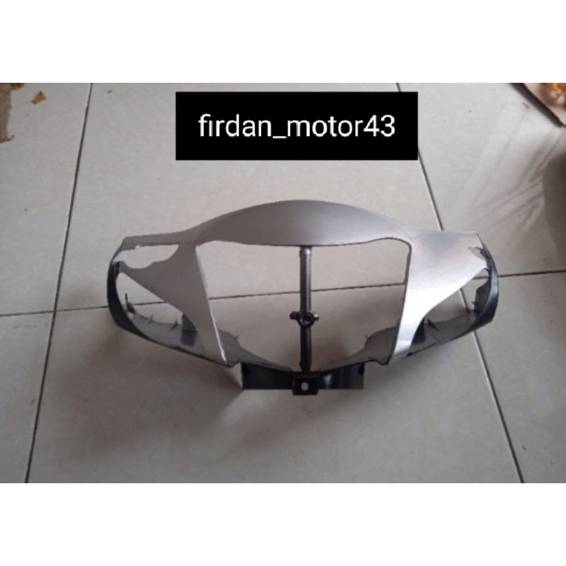 batok lampu depan Supra fit new silver keluaran 2006-2008