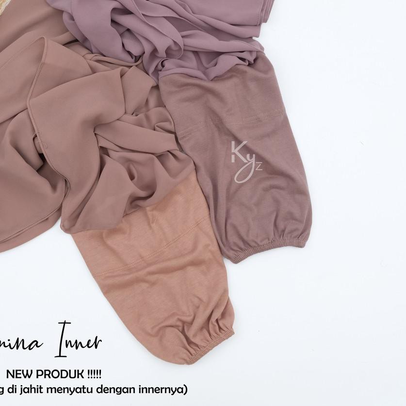 ✭ Pashmina Inner Babydoll Instan, Pashmina Inner, Pashmina Instan ✻