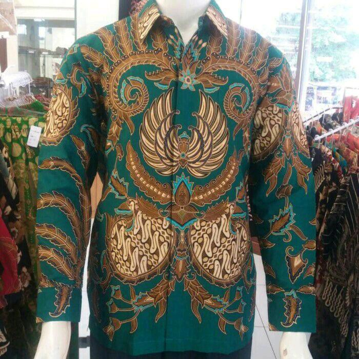 Kemeja Batik Danar Hadi Solo Tradisi Batik Asli Motif Baru Lengan Panjang Best Seller