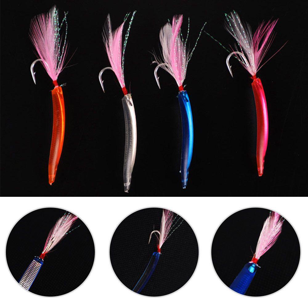 Preva 8Pcs/box Jepang Troli Memancing Umpan Ikan Biru Keras Gaya Baru Memancing Swimbait decoys