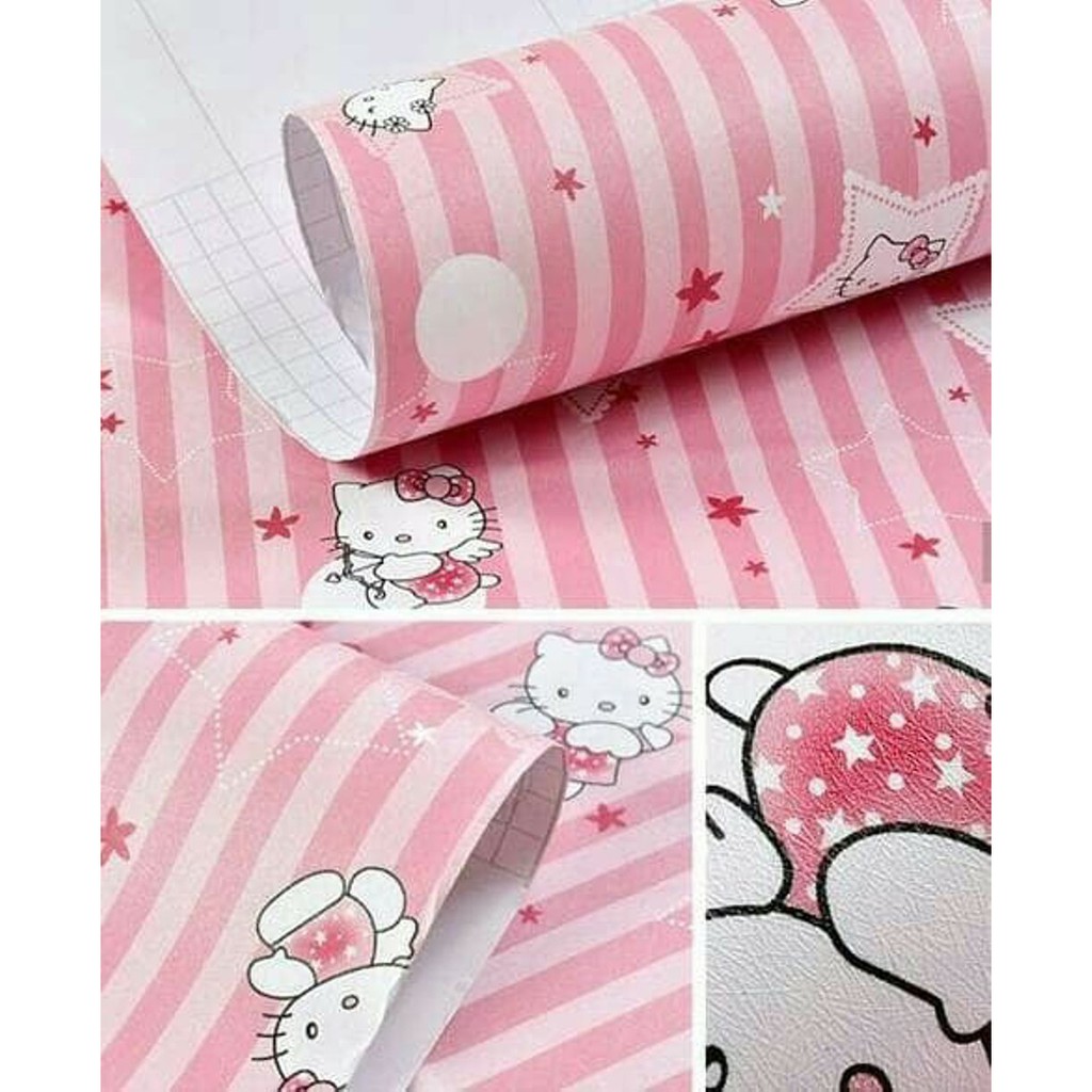 Gambar Lukisan Dinding Hello Kitty Terbaru | Poskartun