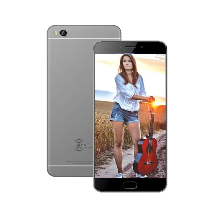 KEN MOBILE V8 Grey 3GB 32GB Garansi Resmi / Android Smartphone Murah